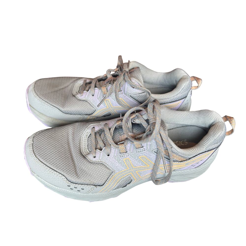 Asics Gel Venture running Sneakers shoes Womens 10 / UK 8 Purple Hiking Xcountry